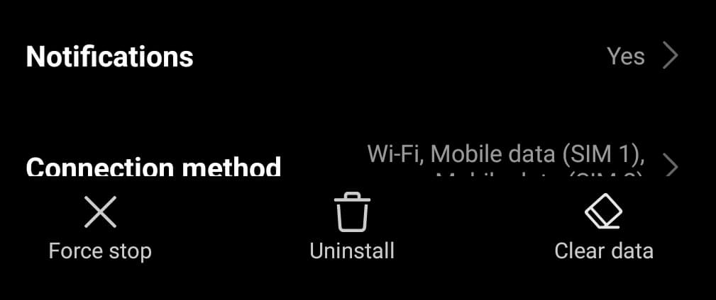 Choose clear data