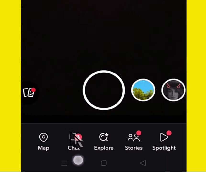 Click on the chat
