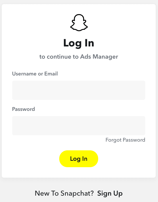 Log In Snapchat 