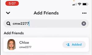 Resend the Friend Request