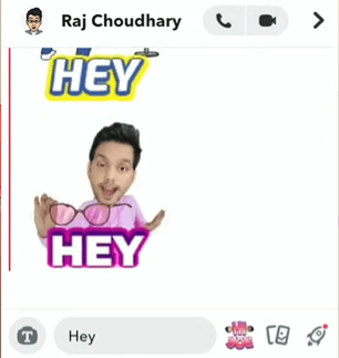 Sending Cameos in chat