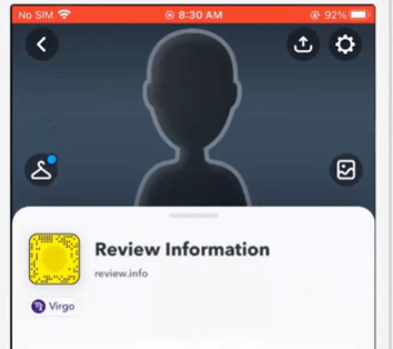 Tap the gear icon