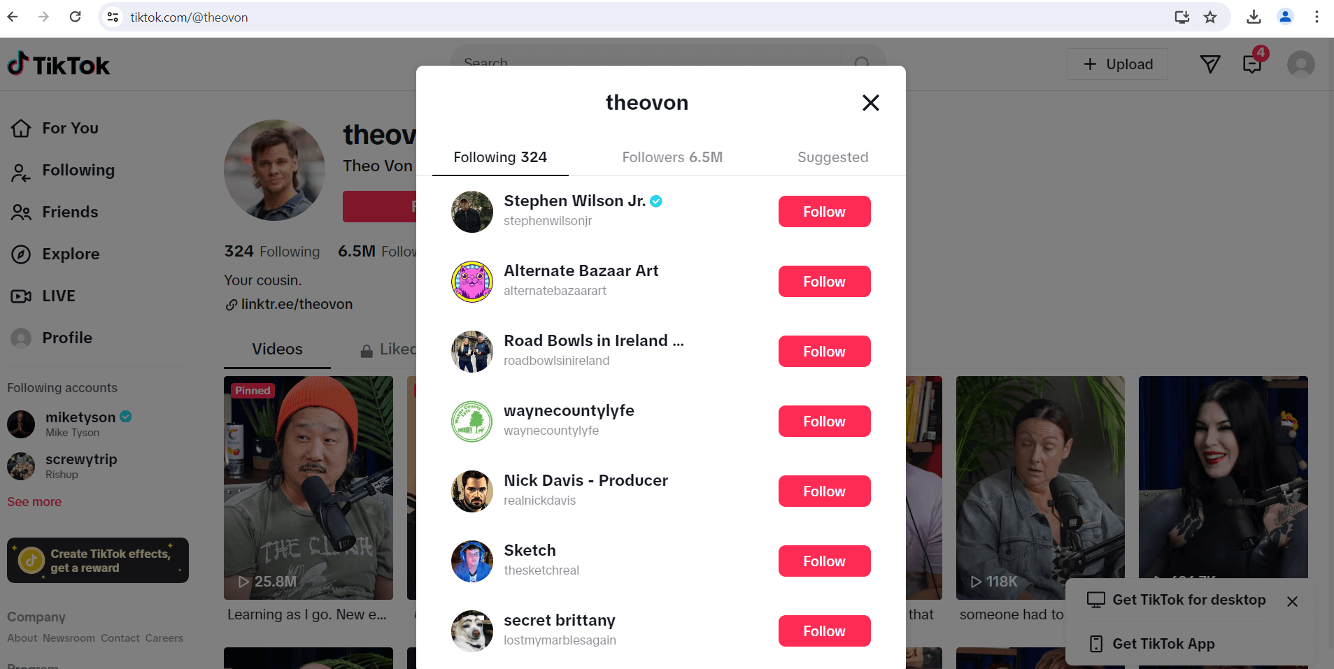 check following list 
