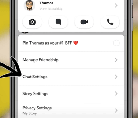 choose 'Chat Settings'