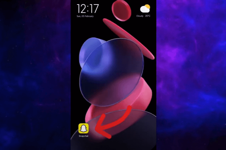 Open the Snapchat app on your Android phone.