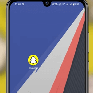 opening the Snapchat app.