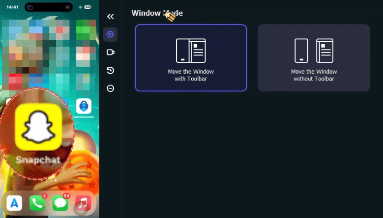 Use screen mirroring