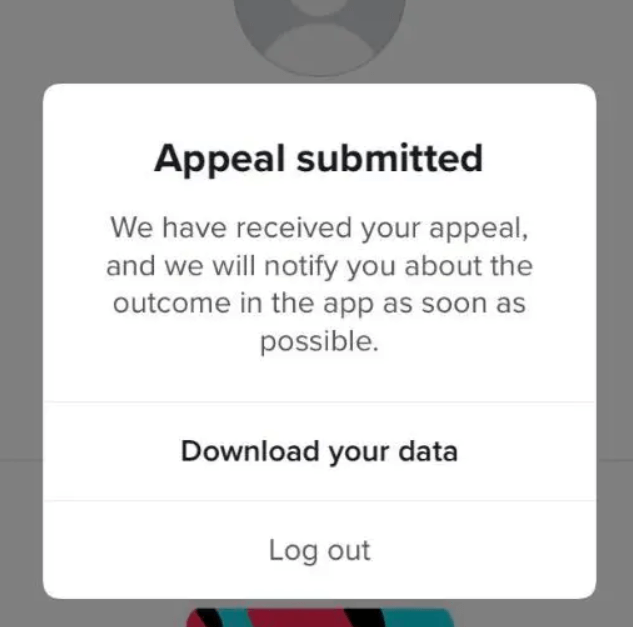 Appeal a Ban