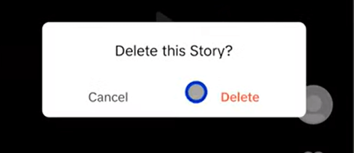 Confirm the deletion