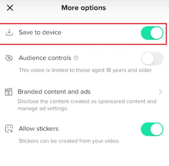 Download TikTok Drafts
