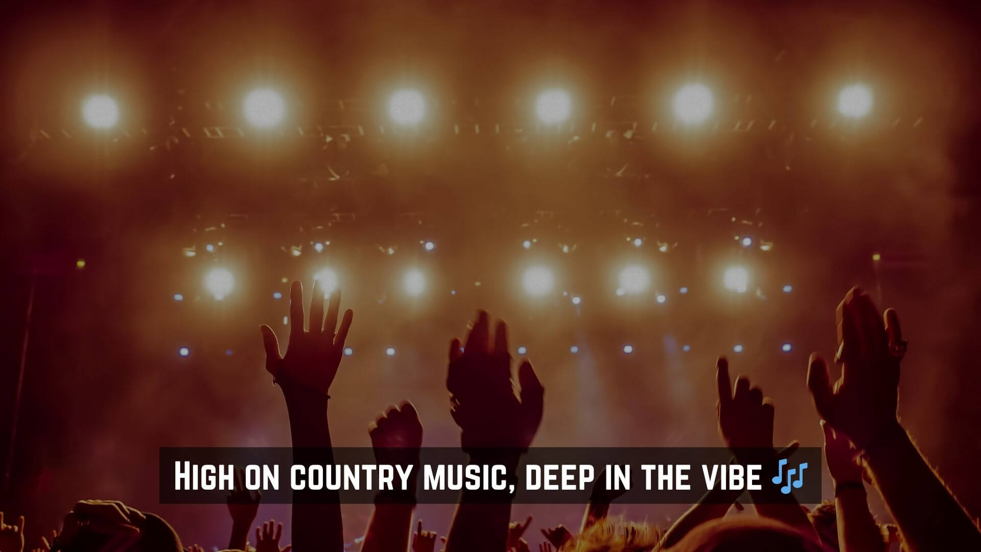 Classic Country Concert Instagram Captions 