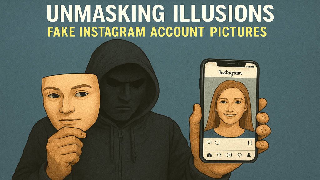 Unmasking Illusions: Fake Instagram Account Pictures